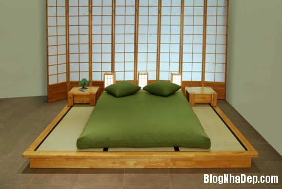 4 yeu to de trang tri phong ngu theo phong cach nhat ban4 Bí quyết để có một phòng ngủ theo phong cách Nhật bản
