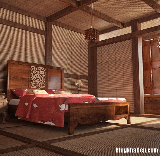 4 yeu to de trang tri phong ngu theo phong cach nhat ban2 Bí quyết để có một phòng ngủ theo phong cách Nhật bản